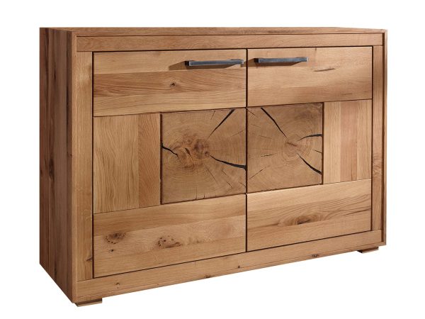 Praktyczna komoda dębowa LUX