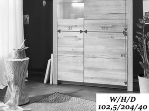 Miniaturka 4 - Elegancka witryna z wymiarami