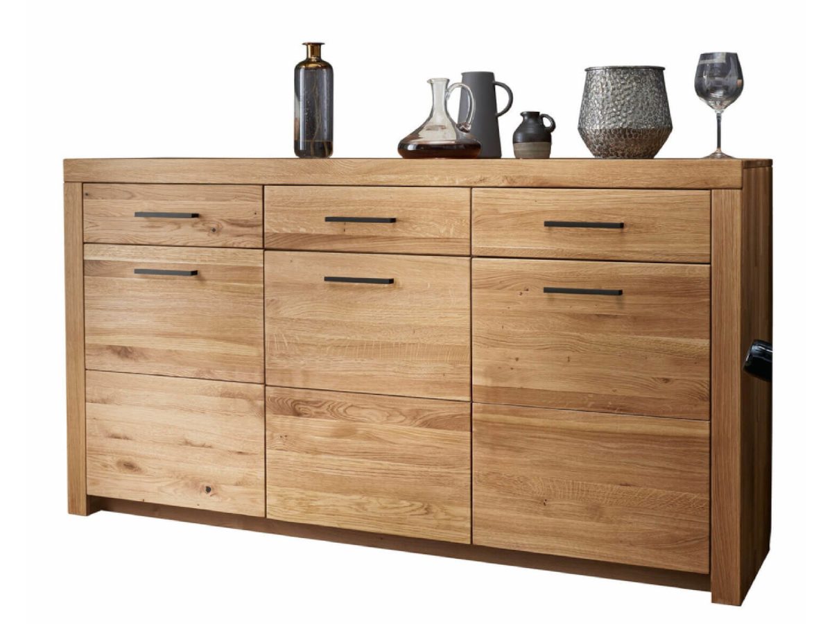 Komoda Solis II Przestrzeń i Trwałość z Litego Dębu