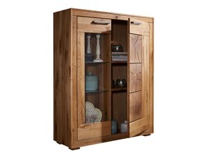 Miniaturka 1 - Drewniana witryna z rzeźbionym wzorem