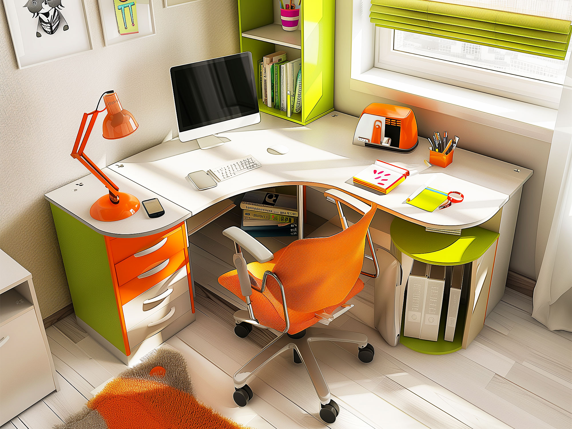 Fotele do biurka dla dzieci – jak wybrać ergonomiczne i stylowe?