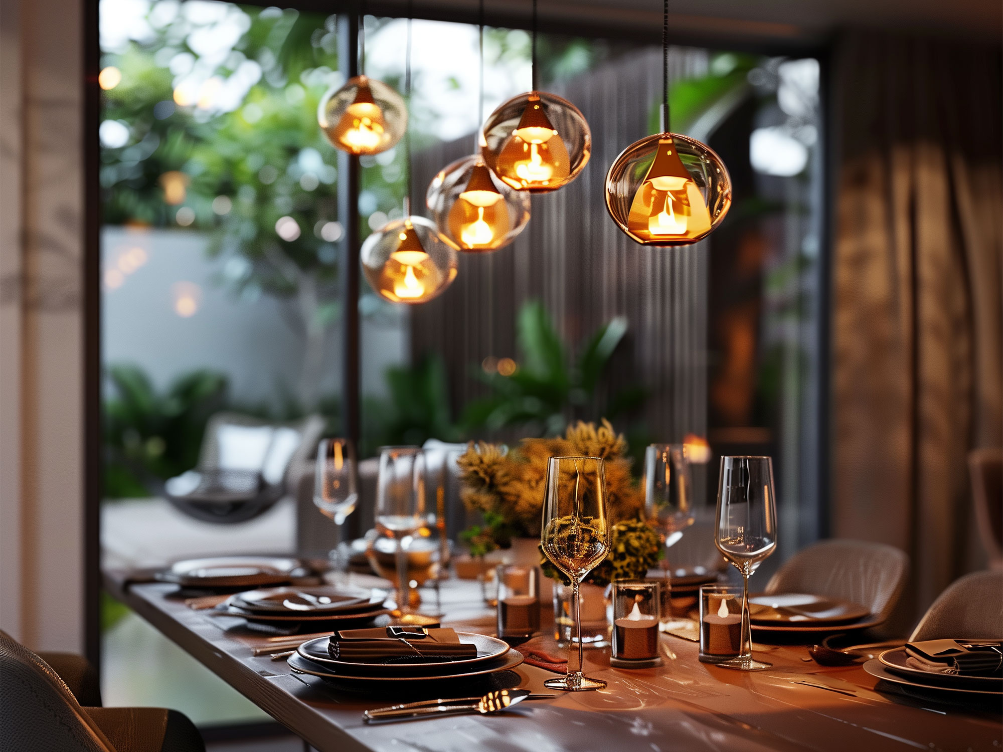 Lampy wiszące nad stół – jak wybrać idealne oświetlenie do jadalni?