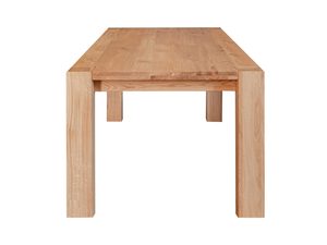 Miniaturka 2 - Dębowy stół prostokątny z litego drewna w ujęciu od góry