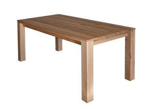 Miniaturka 3 - Prosty stół z litego drewna dębowego w stylu klasycznym