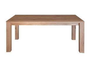 Miniaturka 1 - Zestaw stół i krzesła z litego drewna w jasnym wnętrzu