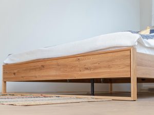 Miniaturka 10 - Łóżko z podnoszonym stelażem i pojemnikiem na pościel