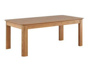 Miniaturka 8 - Prosty stół z litego dębu do jadalni lub salonu