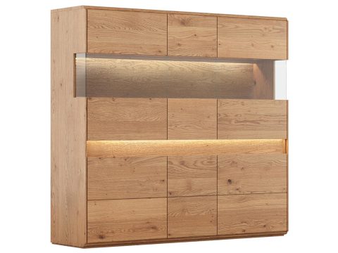 Nowoczesna witryna z przeszkleniami