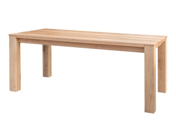 Dębowy stół jadalniany w minimalistycznym stylu