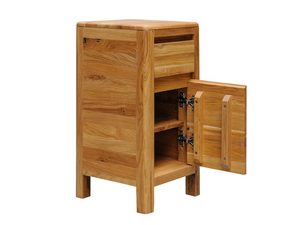 Miniaturka 12 - Komoda niska dębowa z drzwiczkami