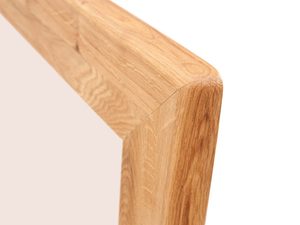 Miniaturka 3 - Lustro w prostokątnej ramie z drewna dębowego