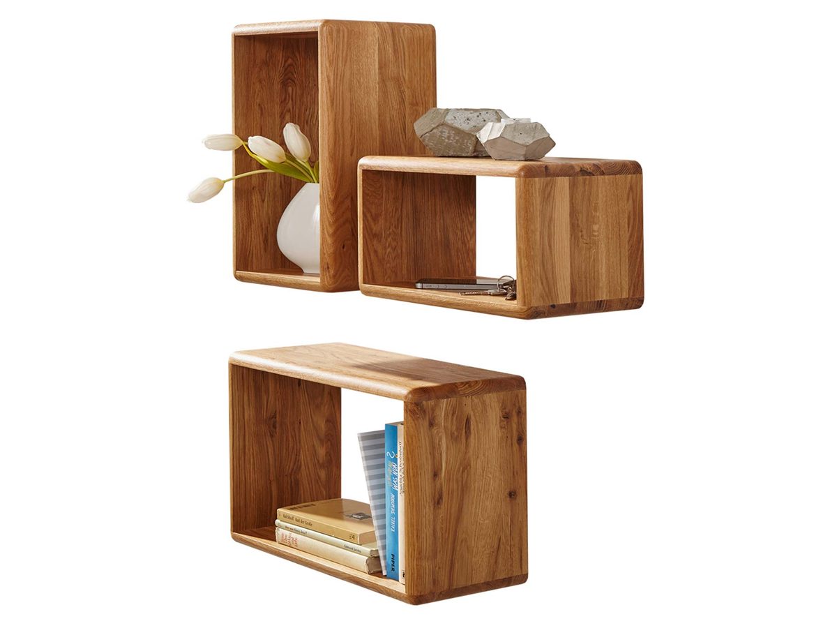 Półki Zestaw 3szt Verde Classico Dębowe