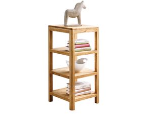 Miniaturka 12 - Regał z trzema półkami i ozdobną dekoracją w stylu naturalnym