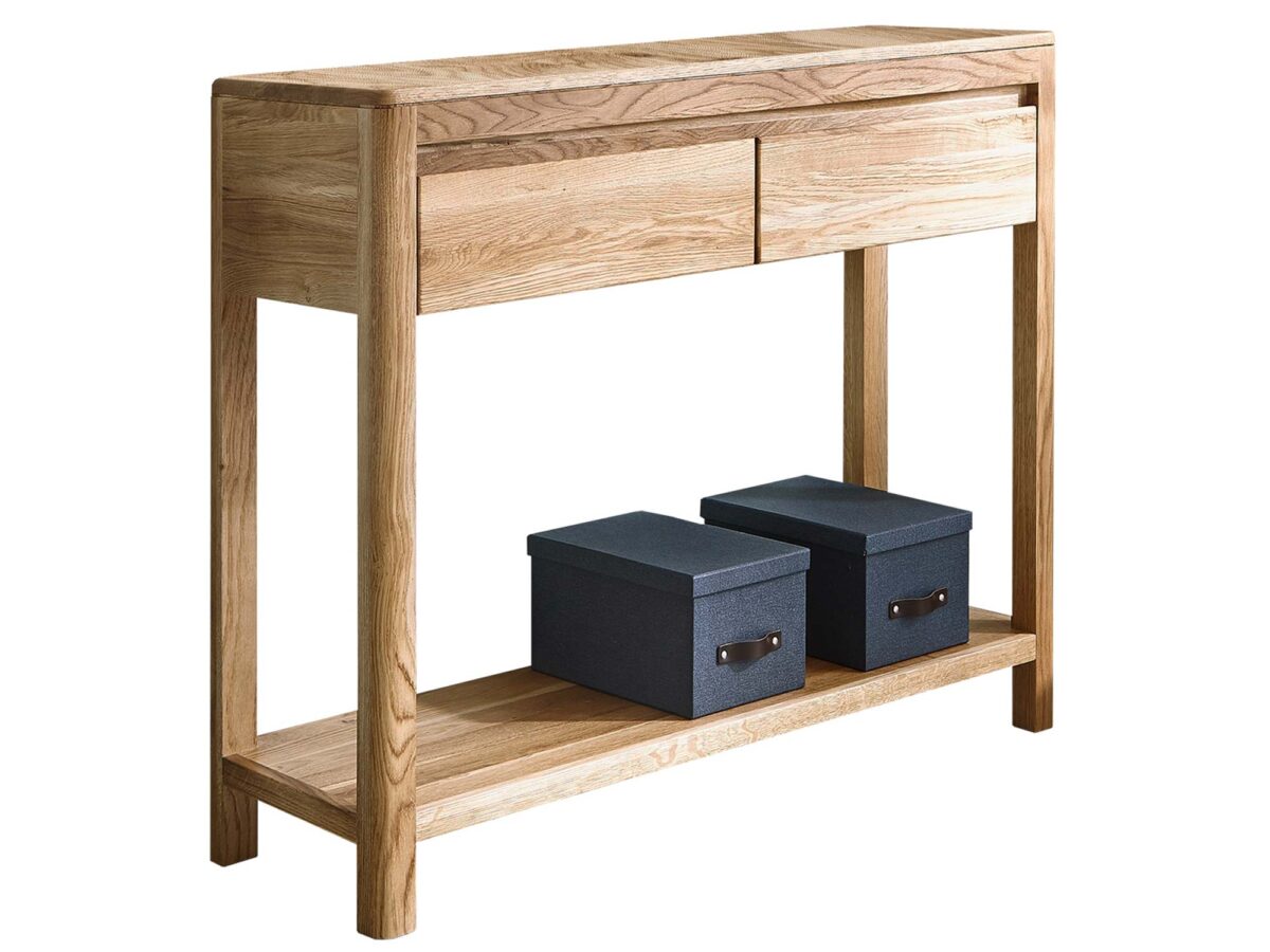 Stolik z Szufladami Verde Classico Dąb