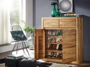 Miniaturka 2 - Komoda z drewna do przechowywania butów w nowoczesnym wnętrzu