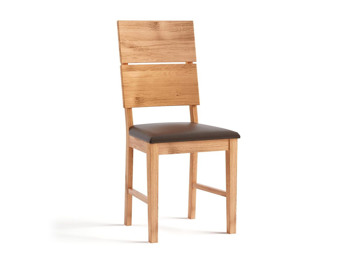 Solidne drewniane krzesło Set