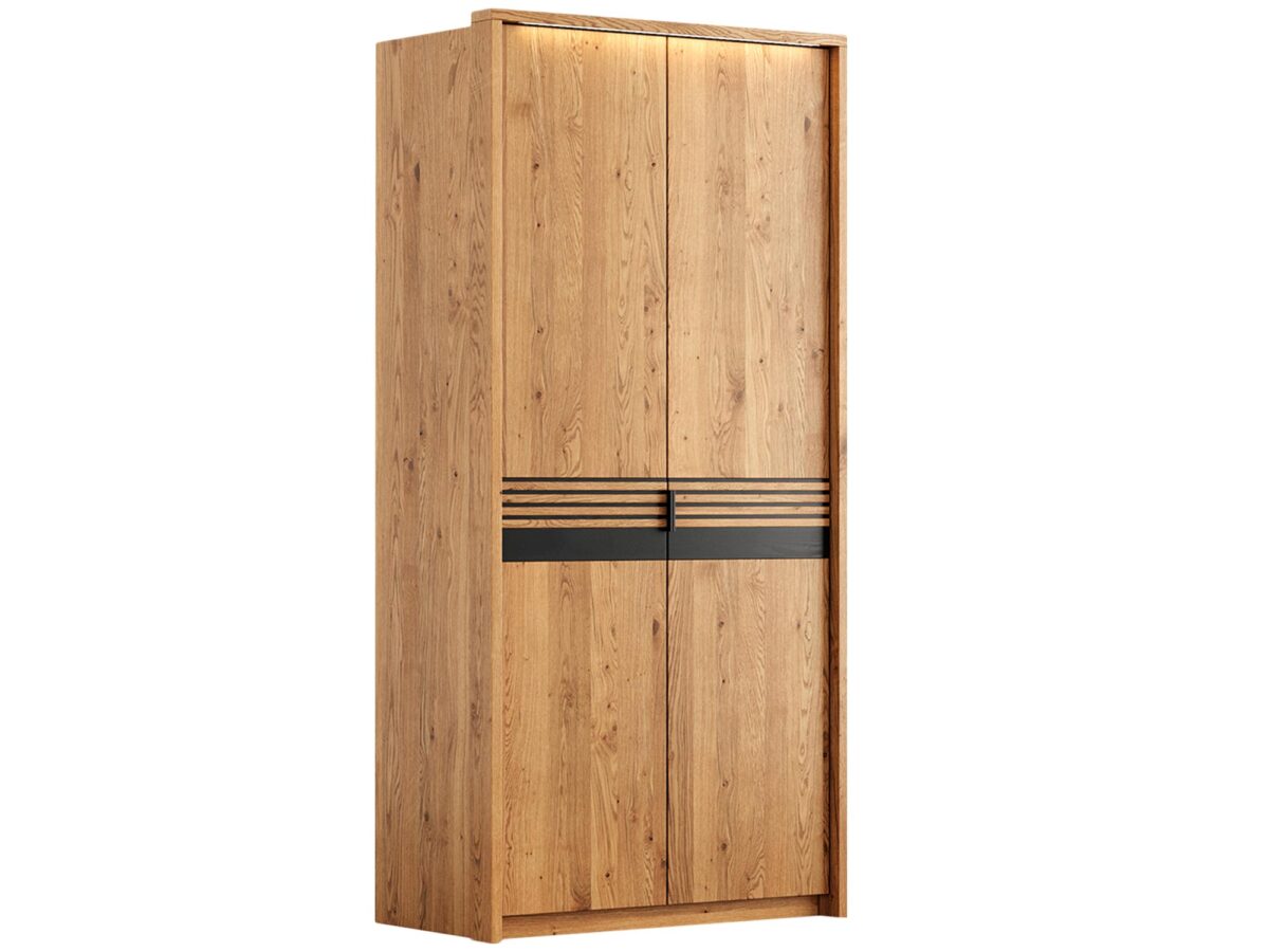 Szafa Dębowa 2D – Styl Loftowy Kopenhaga