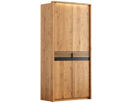 Szafa dębowa w stylu loftowym