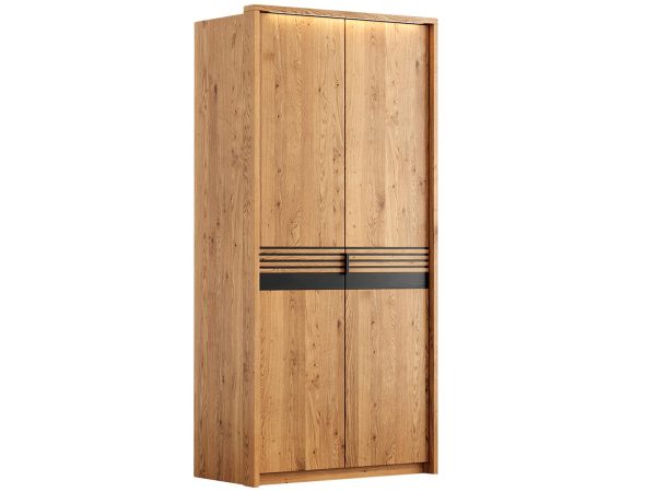 Szafa dębowa w stylu loftowym