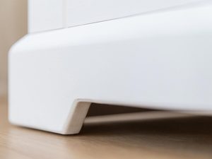 Miniaturka 5 - Zbliżenie frontu z pionowymi frezami w stylu wiejskim