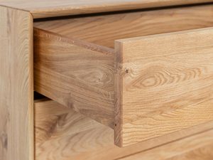 Miniaturka 6 - Drewniana szuflada z dębu z klasycznym systemem otwierania