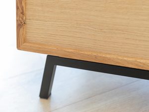 Miniaturka 6 - Narożnik korpusu z litego dębu z naturalnym rysunkiem