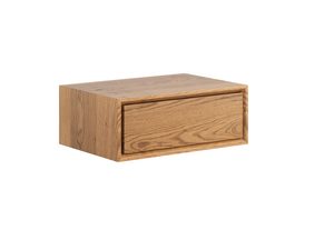 Miniaturka 9 - Dębowa szafka nocna wisząca z jedną szufladą