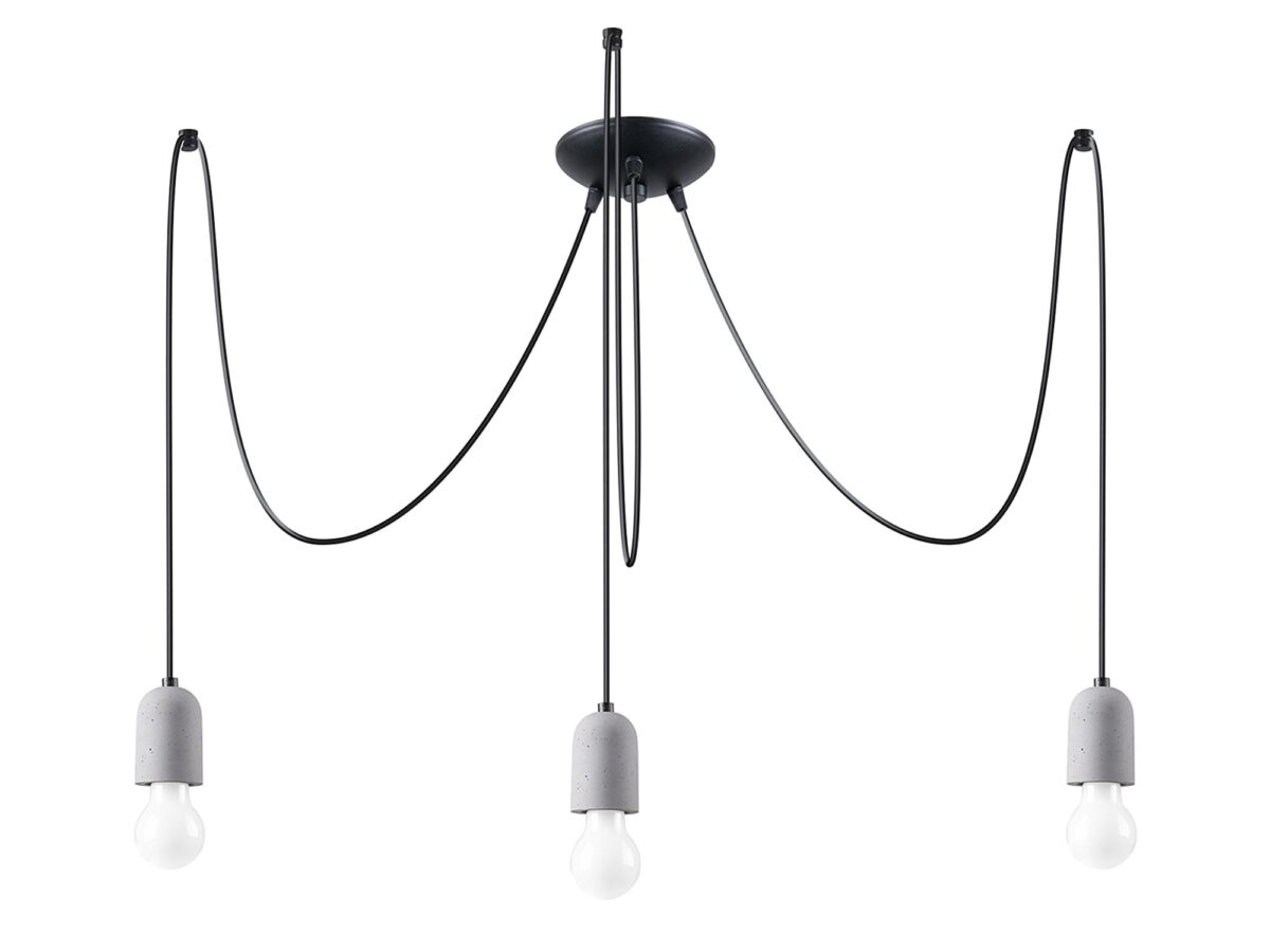 Żyrandol LED SOLARO 3 E27 3x15W