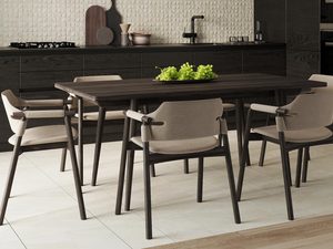 Miniaturka 5 - Nowoczesna jadalnia z pięcioma lampami drucianymi LED