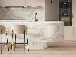 Miniaturka 3 - Reflektory LED na szynie montażowej w kuchni loftowej