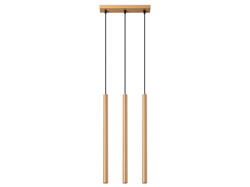 Lampa Wisząca AUREO 3L Złoty Design 3x8W LED