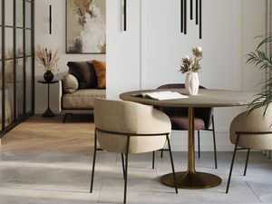 Miniaturka 23 - Salon z wiszącymi tubami LED w kolorze czarnym