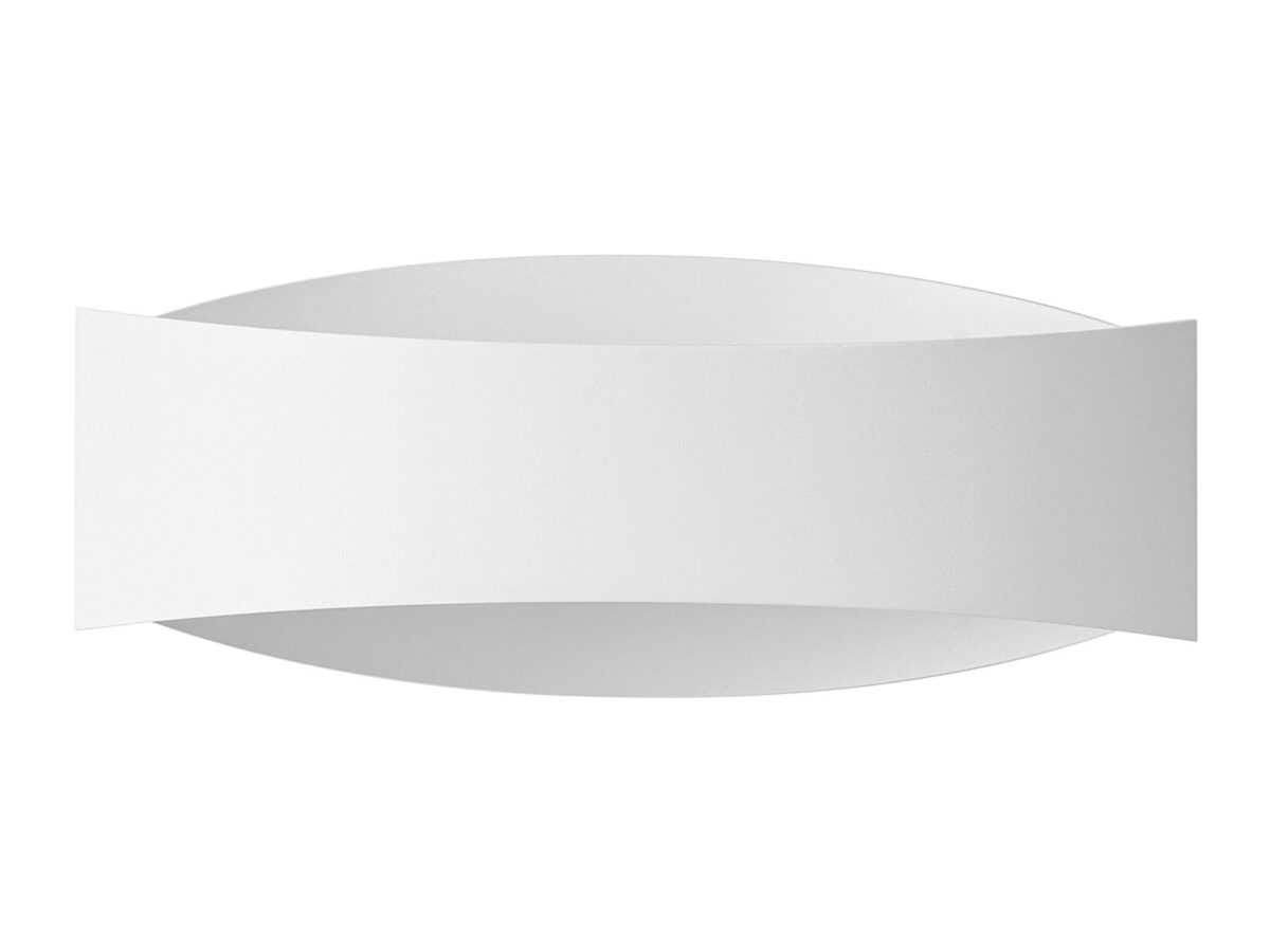 Designerski Kinkiet TONICA Biały/Czarny G9 8W LED 30cm