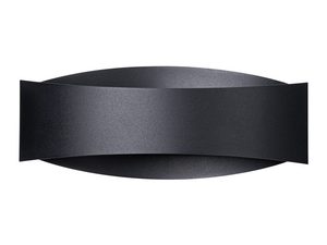 Miniaturka 7 - Nowoczesny kinkiet LED w kolorze czarnym