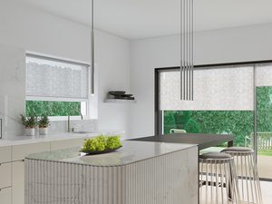 Miniaturka 7 - Nowoczesna kuchnia z lampą sufitową o trzech czarnych tubach