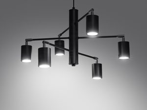 Miniaturka 11 - Czarne reflektory na szynie