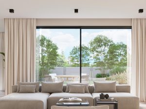 Miniaturka 6 - Salon z nowoczesnym oświetleniem LED na suficie