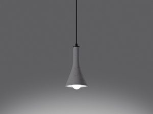 Miniaturka 3 - Betonowa lampa wisząca w minimalistycznym wnętrzu