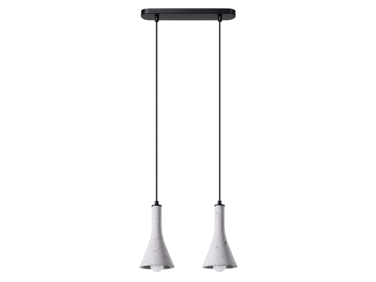 Industrialna Lampa REALE 2 Beton E14 34cm