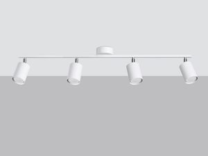 Miniaturka 1 - Reflektor LED sufitowy z białą obudową i nowoczesnym designem