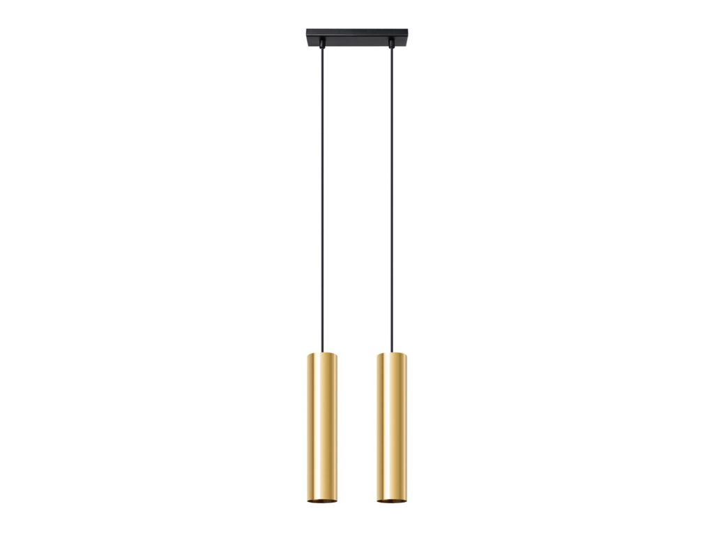 Złoty Połysk Lampa LAGUNA 2 Wisząca 2x10W