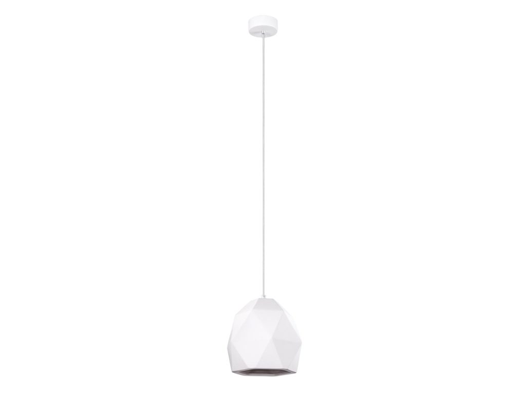 Elegancka Lampa Wisząca MONIT Ceramika Biała