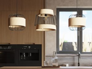 Miniaturka 5 - Styl boho w kuchni z lampami z naturalnych materiałów