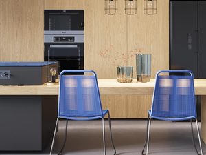 Miniaturka 5 - Aranżacja kuchni z wyspą i lampami w stylu loftowym