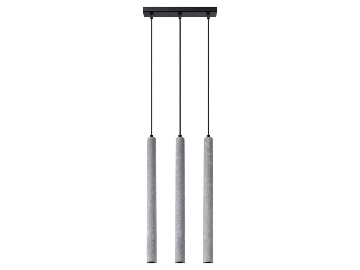 Nowoczesna Lampa Wisząca ARBOR 3L Beton – 3x8W LED