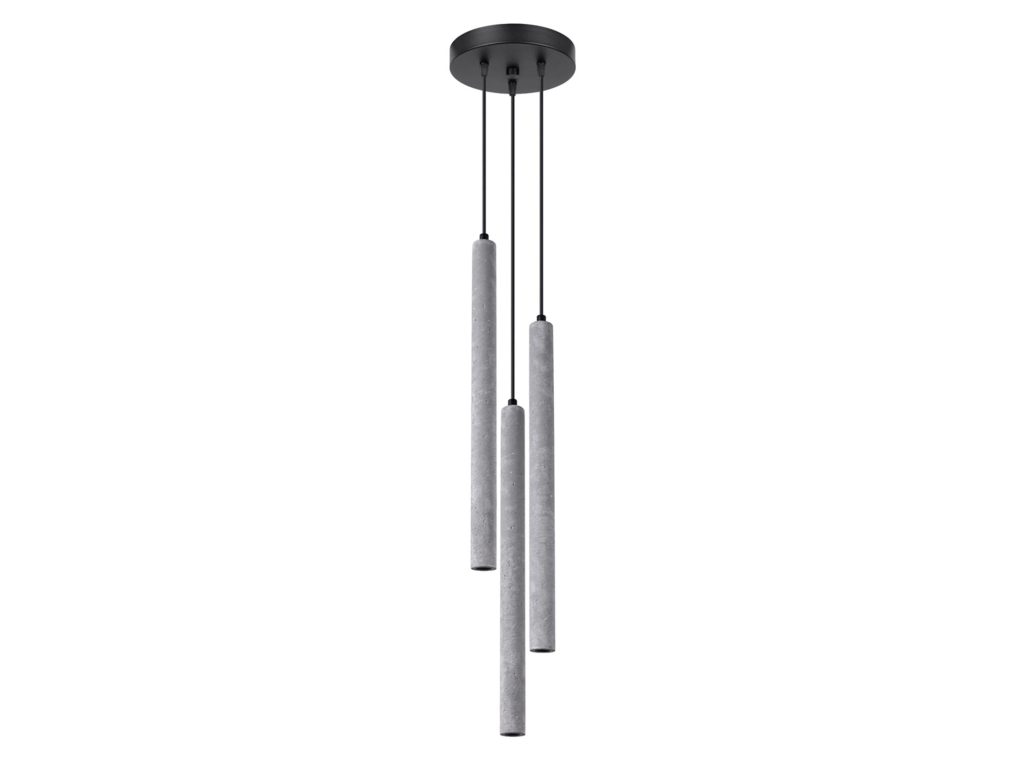 Lampa Wisząca ARBOR 3P Beton – Awangardowy Design Szary
