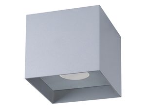 Miniaturka 14 - Szara kostka lampa LED, wykończenie matowe, styl nowoczesny