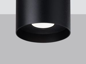 Miniaturka 8 - Nowoczesna oprawa sufitowa LED w kolorze czarnym