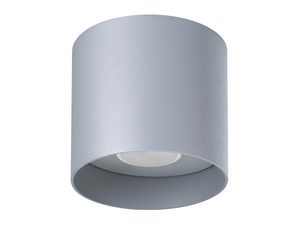 Miniaturka 14 - Cylindryczna oprawa LED natynkowa w odcieniu jasnego srebra