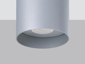 Miniaturka 15 - Oprawa LED w kolorze srebrnym na jasnym tle – lampa punktowa